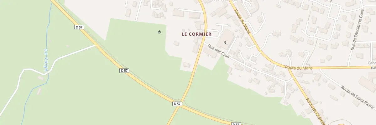 Plan du 18 Rte de la Bazouge à Vaiges