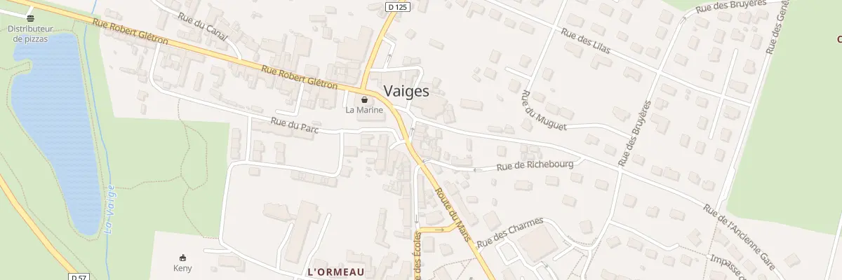 Plan du 15 Pl de l’Église à Vaiges