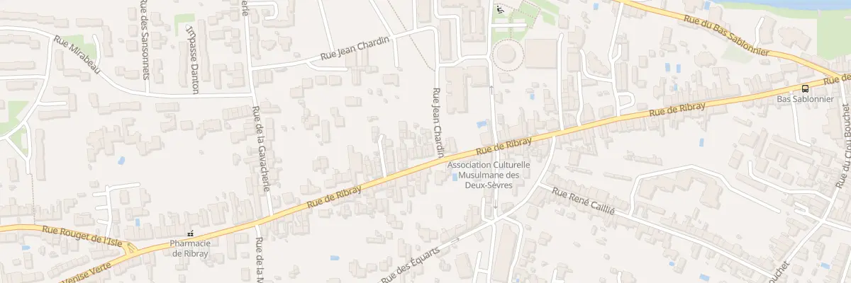 Plan du 150A Rue de Ribray à Niort