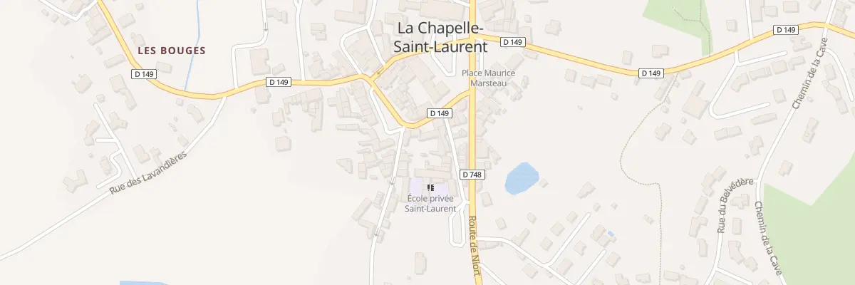 Plan du 6B Rue du Petit Marché à La Chapelle-Saint-Laurent