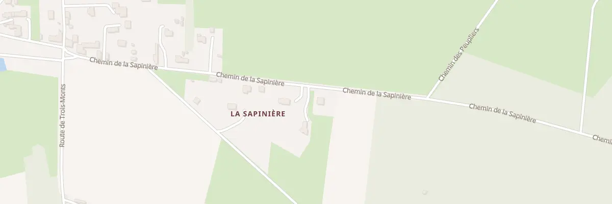 Plan du 10 Che de la Sapinière à Sainte-Honorine-du-Fay