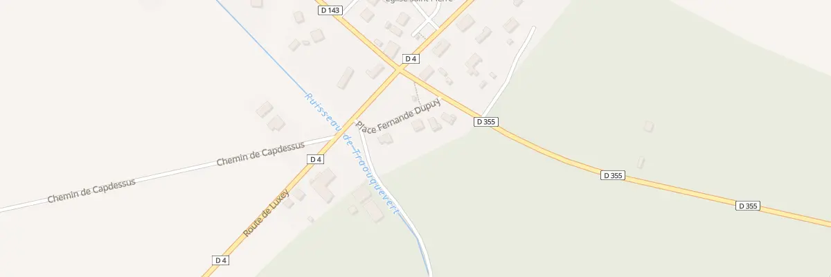 Plan du 5001 Le Bourg à Callen