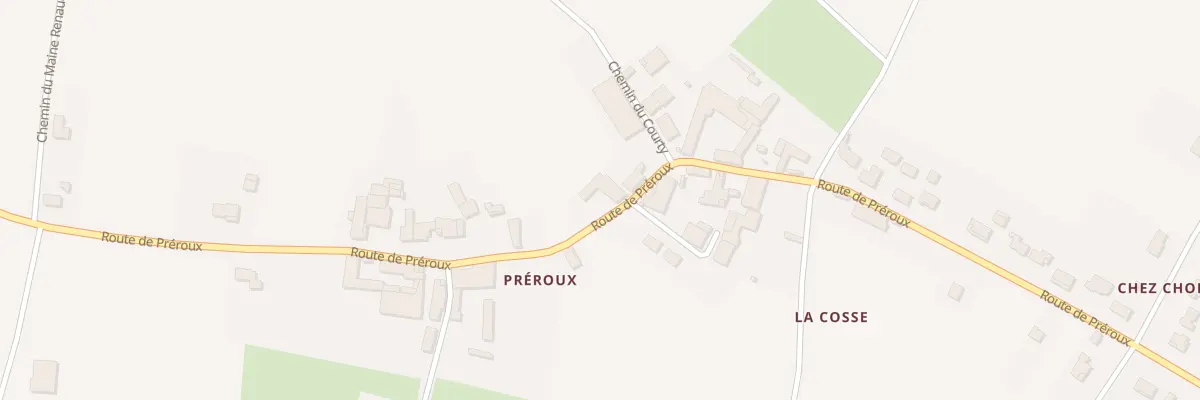 Plan du 56 Rte de Préroux à Pérignac