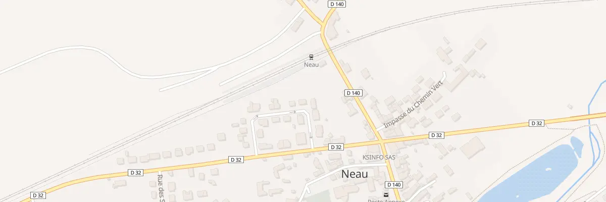 Plan du 6 Rue Romain Rallier à Neau
