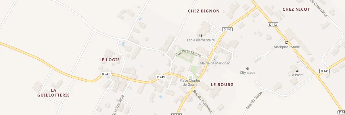 Plan du 5005 Rue du Tour d’Orlac à Marignac