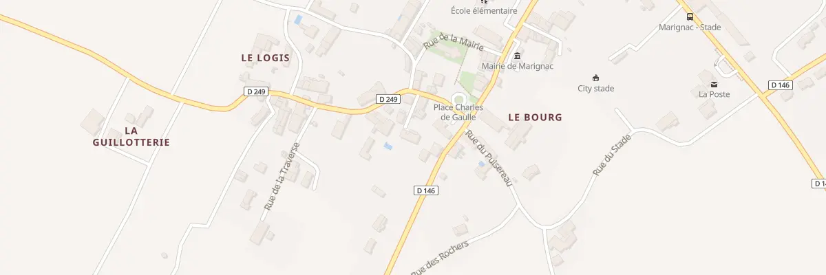 Plan du 1 Imp de Bretagne à Marignac