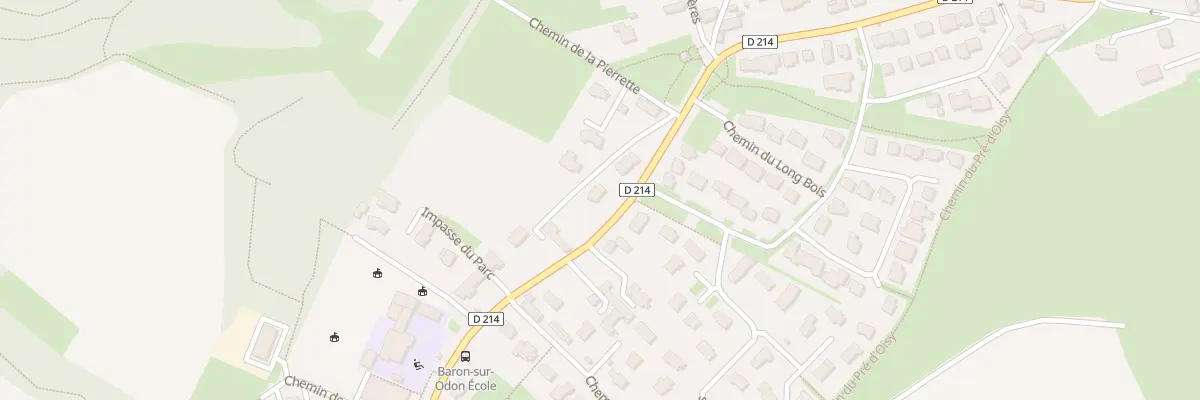 Plan du 19A Rte de Fontaine à Baron-sur-Odon