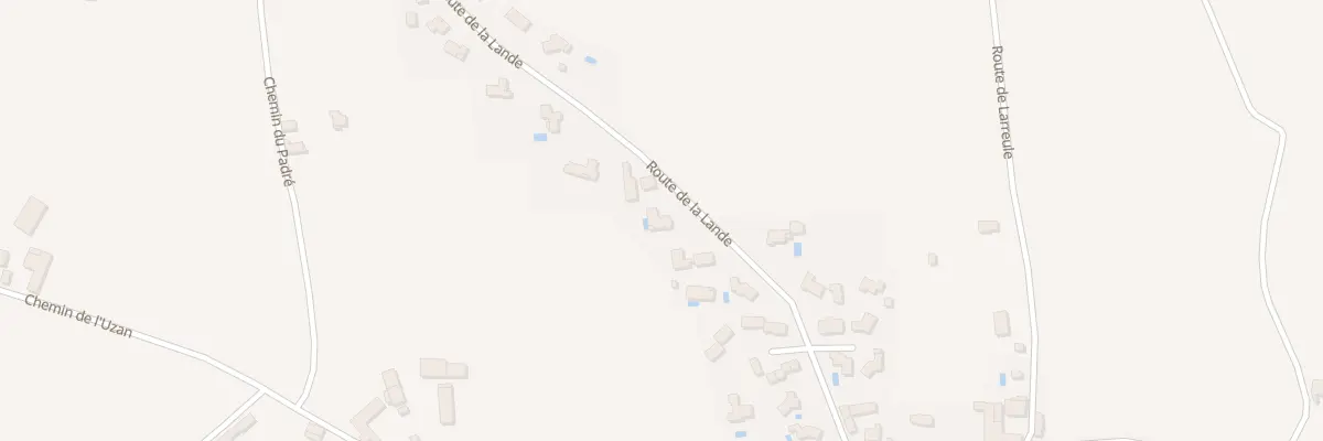 Plan du 21 Rte de la Lande à Mazerolles