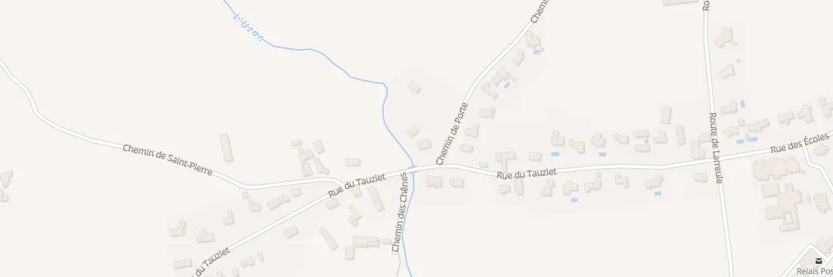Plan du 16 Rue de Tauziet à Mazerolles