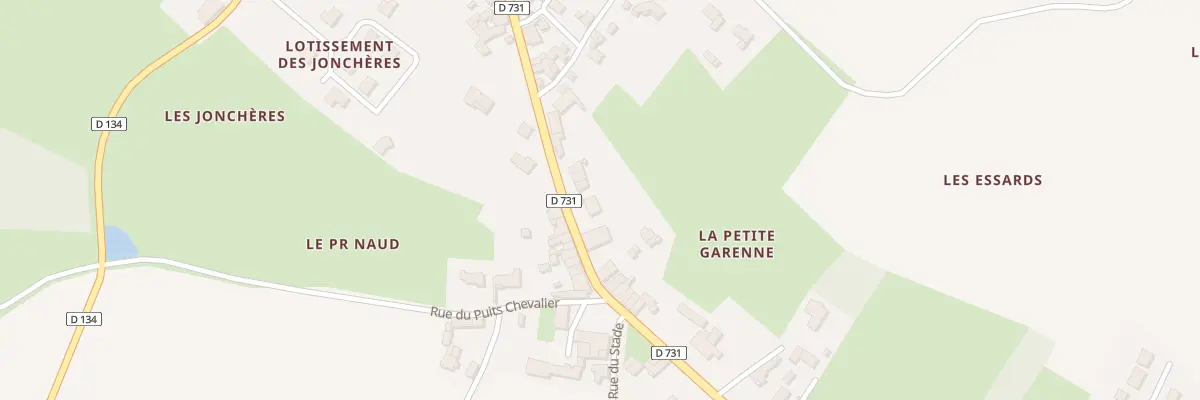 Plan du 111 Av de Cognac à Brizambourg