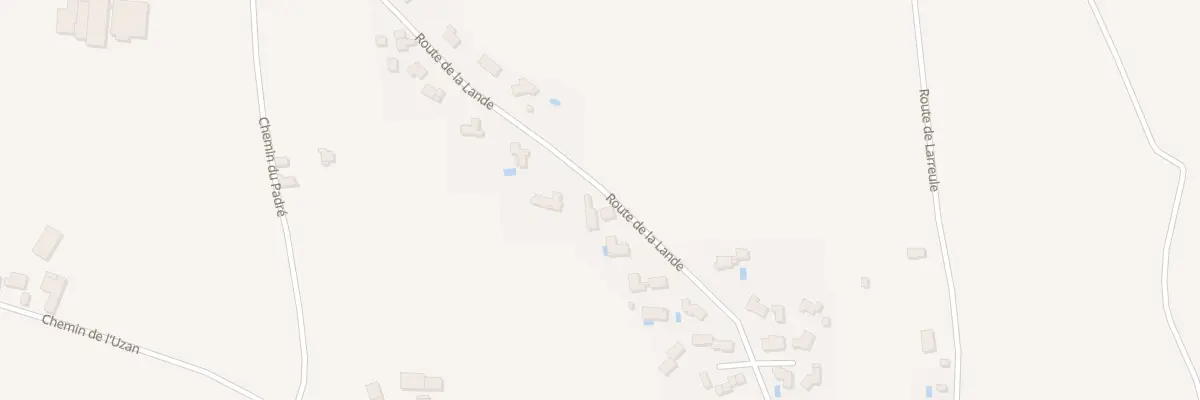 Plan du 23 Rte de la Lande à Mazerolles