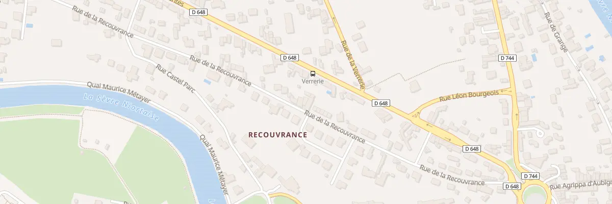 Plan du 42B Rue de la Recouvrance à Niort