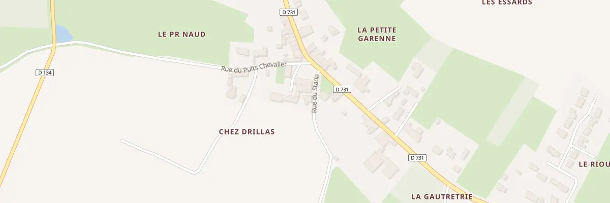 Plan du 6 Rue du Stade à Brizambourg