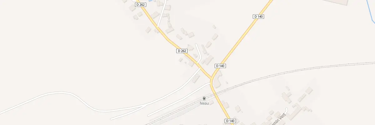 Plan du 1 Rue de la Bondie à Neau