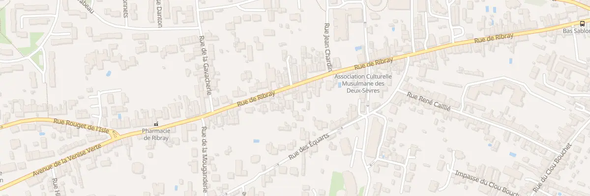 Plan du 163B Rue de Ribray à Niort