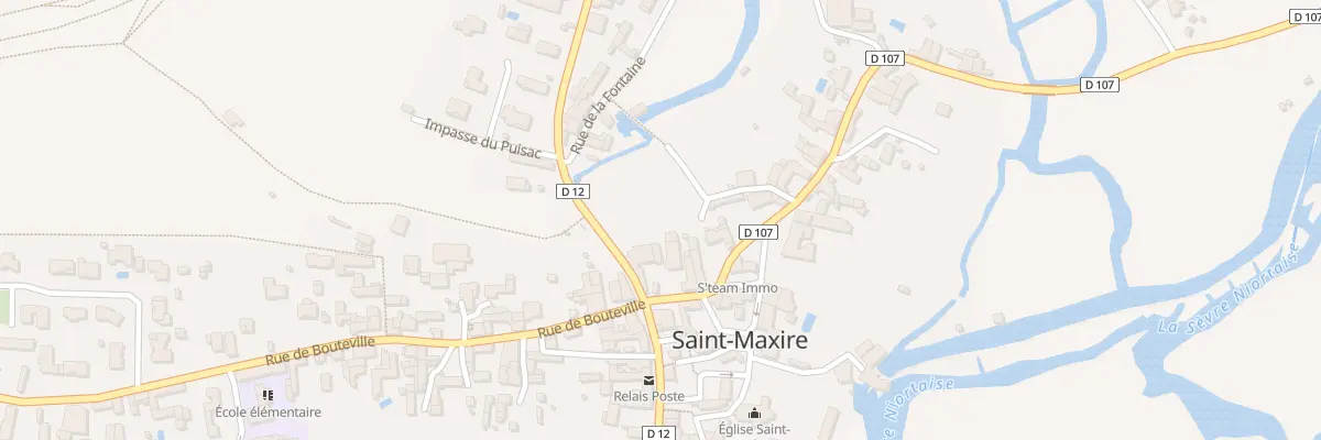 Plan du 3 Rue de la Mairie à Saint-Maxire