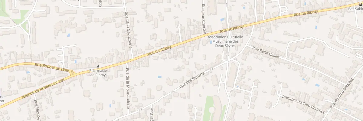 Plan du 163D Rue de Ribray à Niort