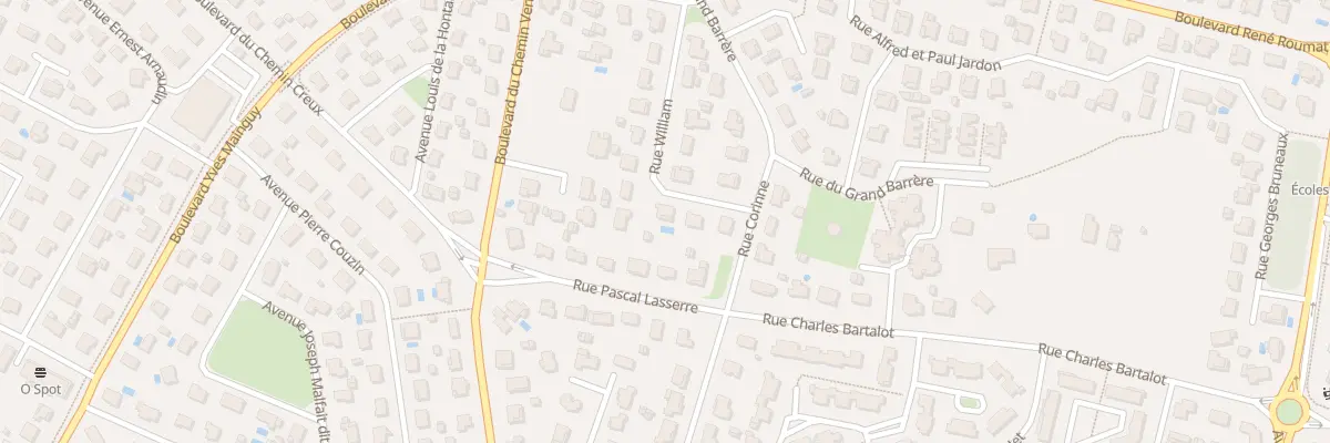 Plan du 18 Rue William à Mont-de-Marsan