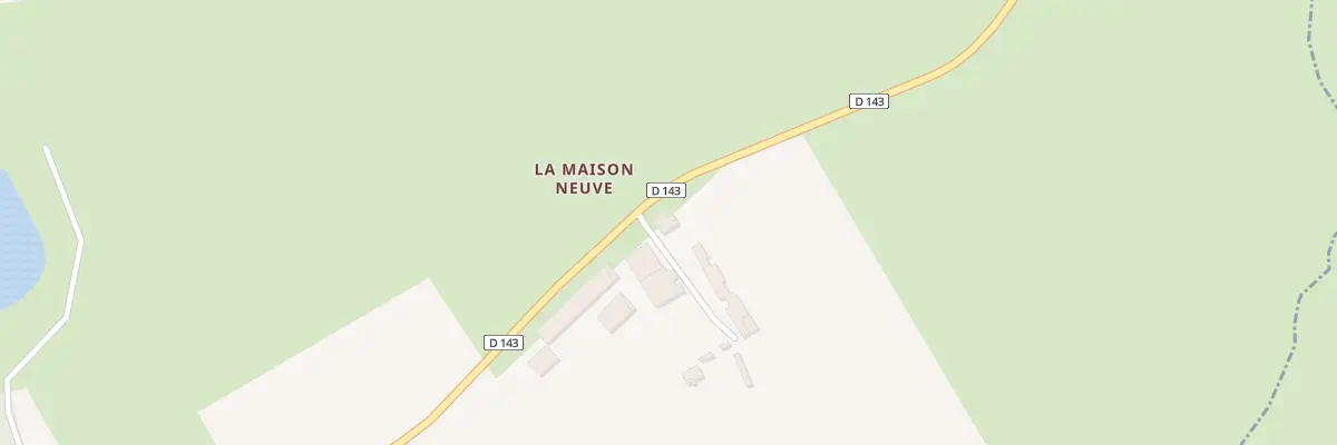Plan du 5048 Maison Neuve à Trayes