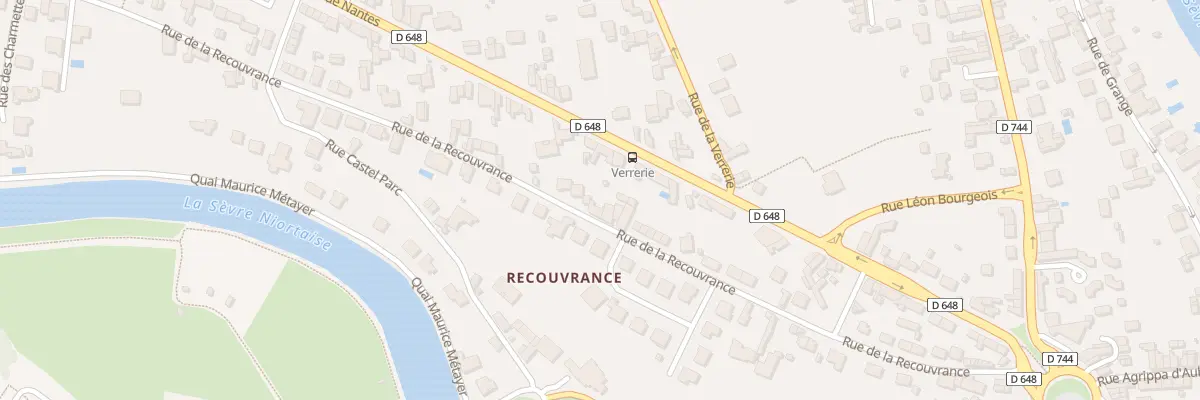 Plan du 46 Rue de la Recouvrance à Niort