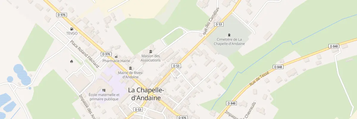 Plan du 29 Rue de Bagnoles à Rives d’Andaine