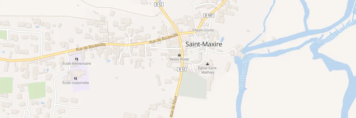 Plan du 10 Rue de Niort à Saint-Maxire