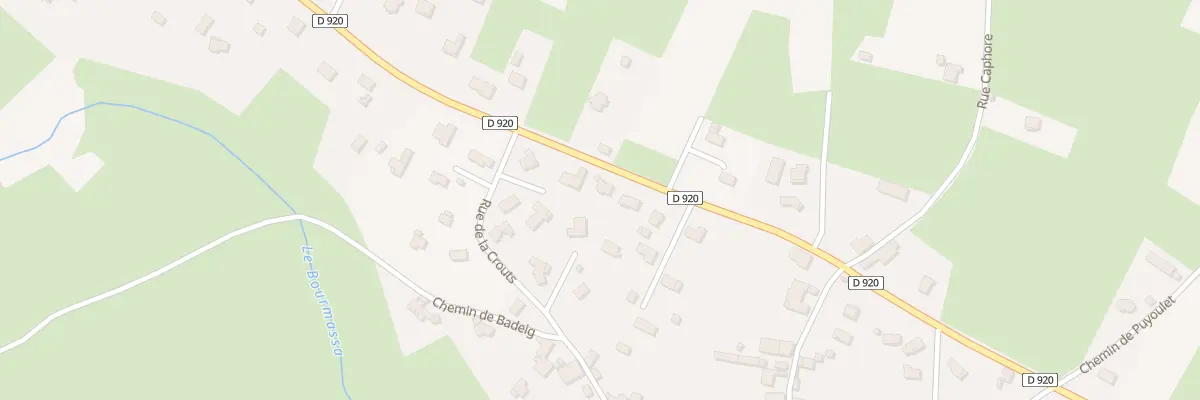 Plan du 16 Rue de la Crouts à Buziet