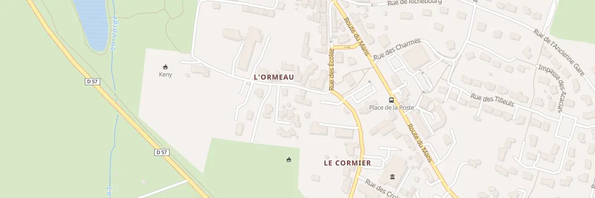 Plan du 3 Rue des Sports à Vaiges