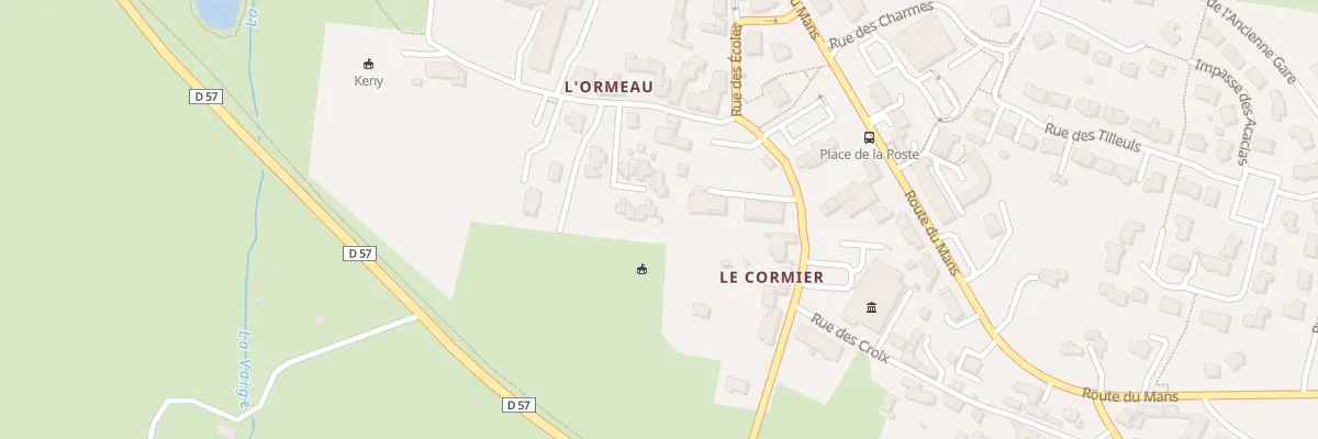 Plan du 14 Rue du Marchis à Vaiges