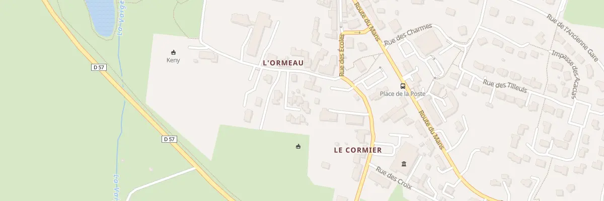 Plan du 20 Rue du Marchis à Vaiges