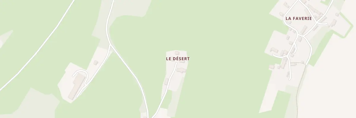 Plan du 2 Le Désert à Clécy