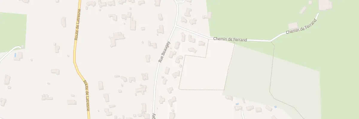 Plan du 17B Rue Beaugey à Carignan-de-Bordeaux