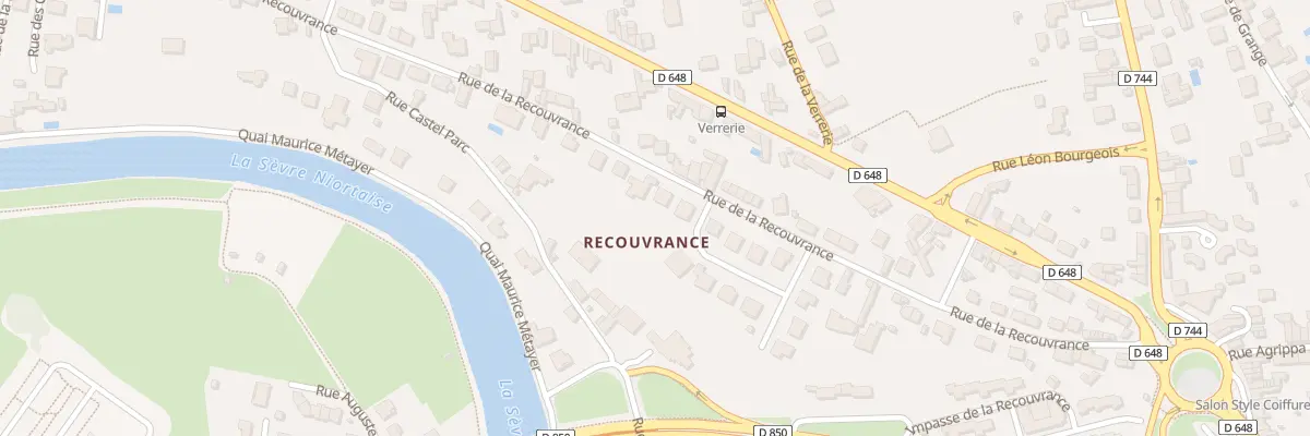 Plan du 41 Rue de la Recouvrance à Niort