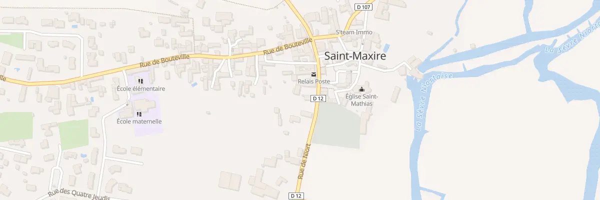 Plan du 12 Rue de Niort à Saint-Maxire
