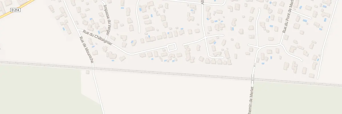 Plan du 20 Rue du Chataignier à Ayguemorte-les-Graves