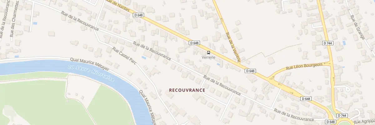 Plan du 48B Rue de la Recouvrance à Niort