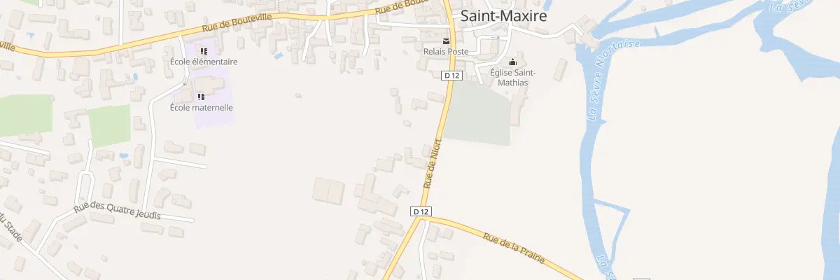 Plan du 24 Rue de Niort à Saint-Maxire