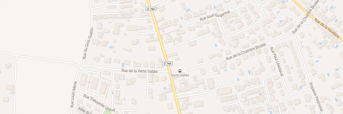 Plan du 238 Rte de Coulonges à Niort