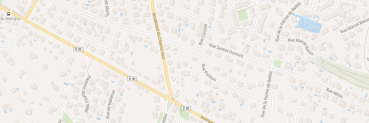 Plan du 4 Rue Porthos à Mont-de-Marsan