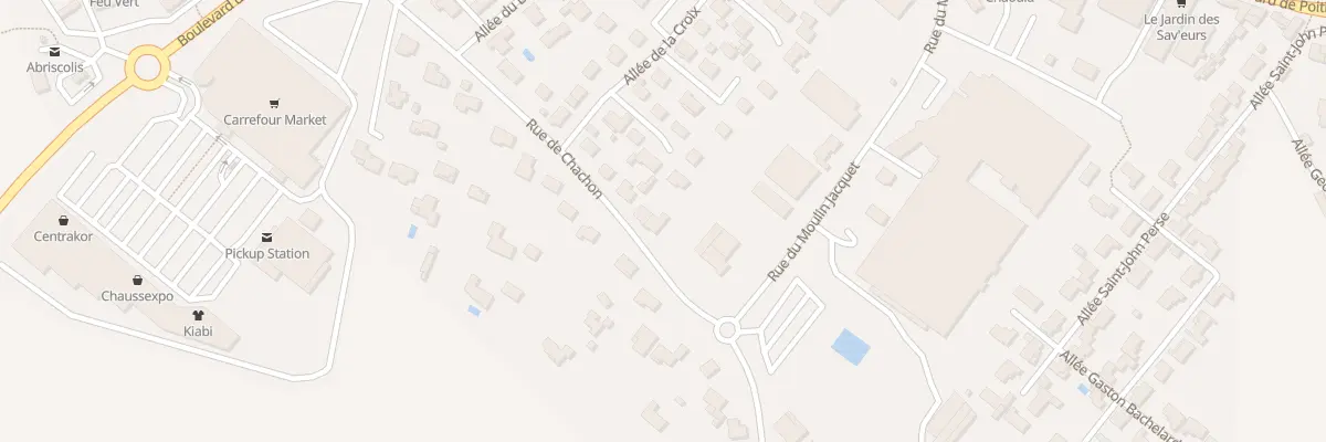 Plan du 101 Rue de Chachon à Bressuire
