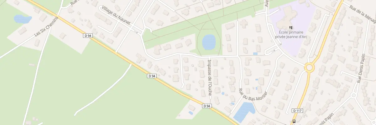 Plan du 1 Imp du Champ de la Croix à Verrières-en-Anjou