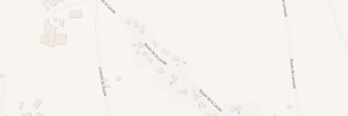 Plan du 28 Rte de la Lande à Mazerolles