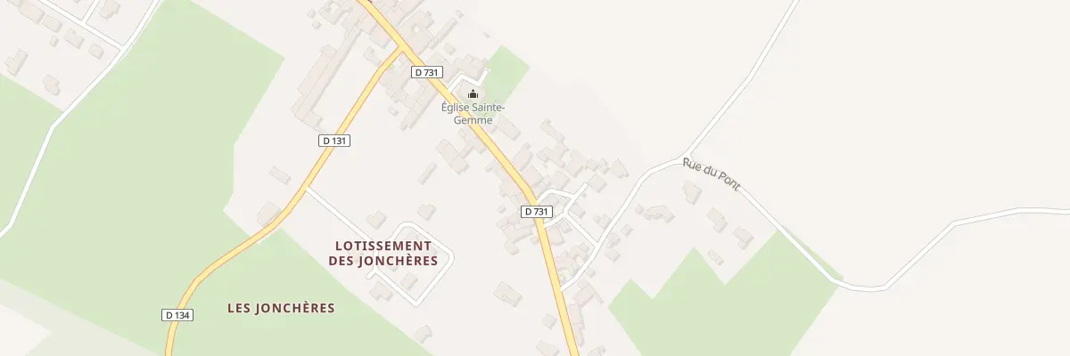 Plan du 87 Av de Cognac à Brizambourg