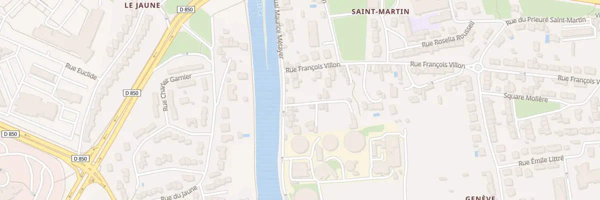 Plan du 101 Quai Maurice Métayer à Niort