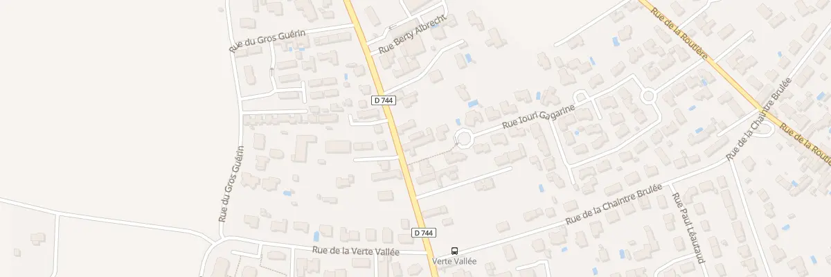 Plan du 248 Rte de Coulonges à Niort
