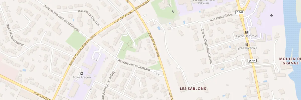 Plan du 37 Rue de la Verrerie à Niort