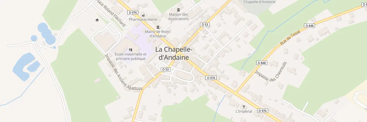 Plan du 7 Rue d’Alencon Chap Andaine à Rives d’Andaine