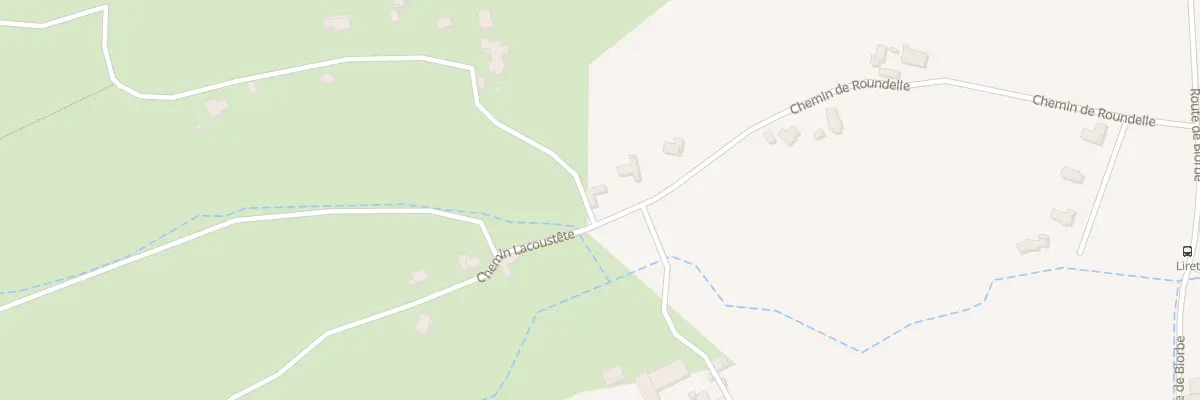 Plan du 18 Che de Roundelle à Bougarber