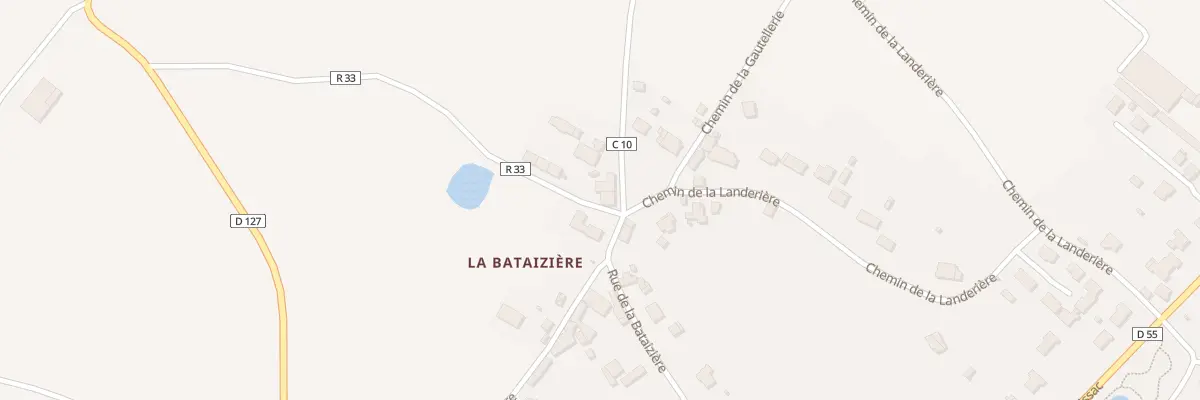 Plan du 16D Che de la Bataizière à Brissac Loire Aubance