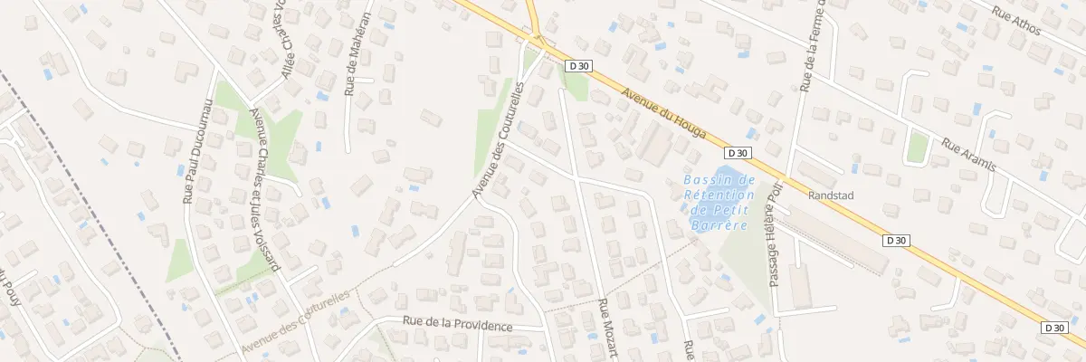 Plan du 4 Rue Mozart à Mont-de-Marsan